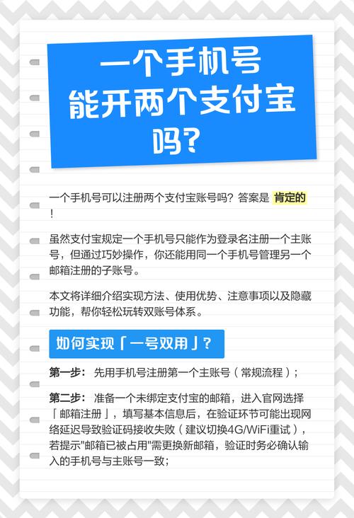 一个人可以申请2个支付宝账号吗