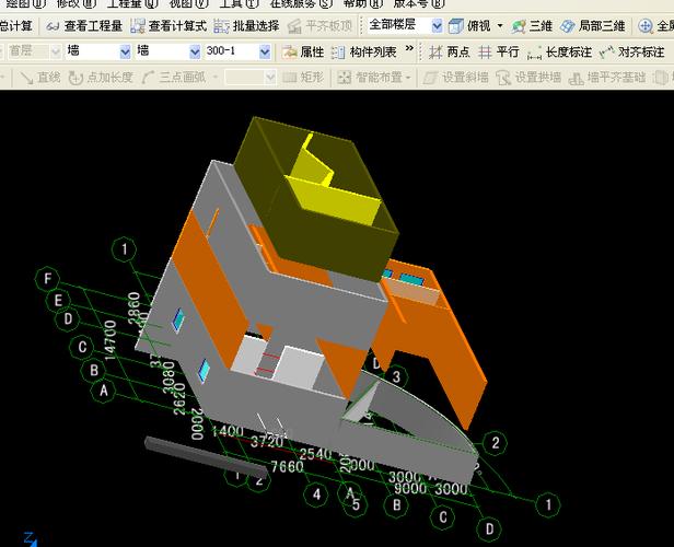 广联达建模如何显示全部楼层