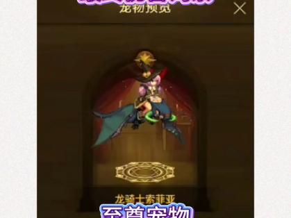 dnf2020至尊宠物