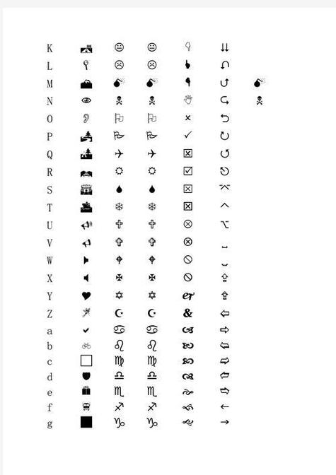 word的特殊符号五角星在哪找