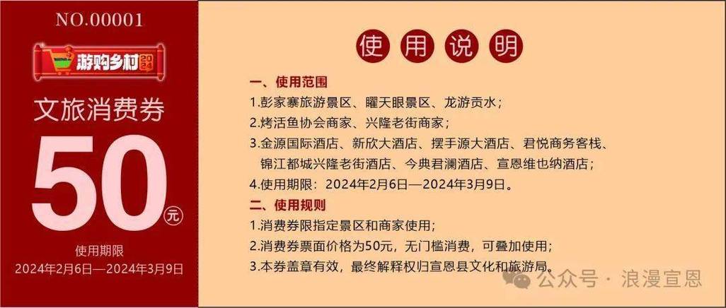 消费券的使用规定