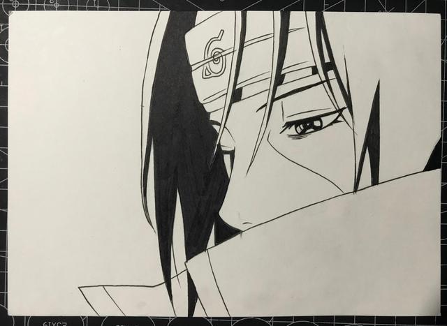 8步画完简单鼬的万花筒图标