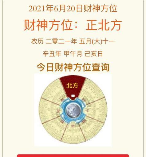 2020年财神在哪边