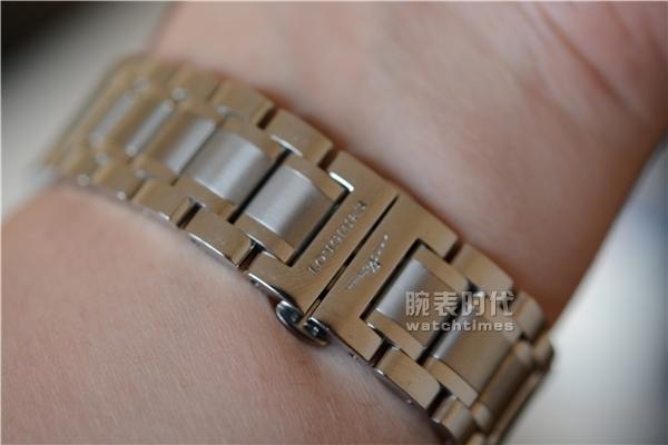 浪琴表扣怎么戴