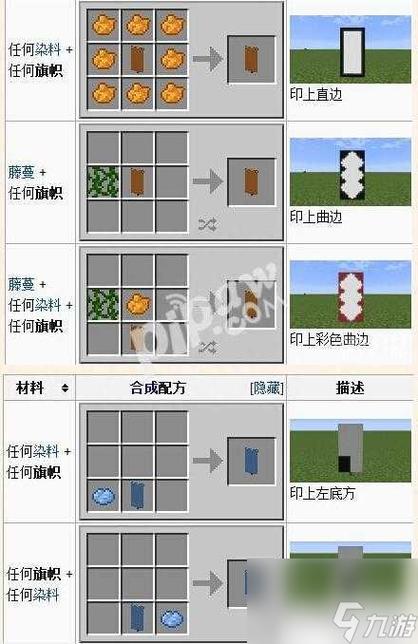 我的世界剑旗帜怎么做