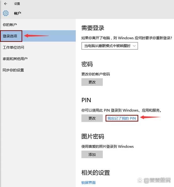 pin密码忘记了打不开电脑怎么办