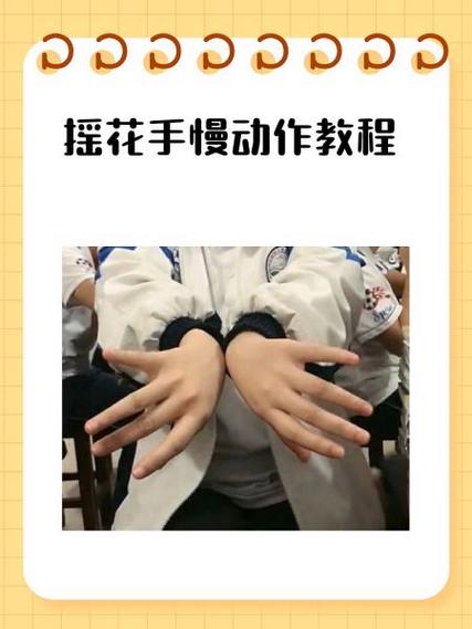 摇花手分解图