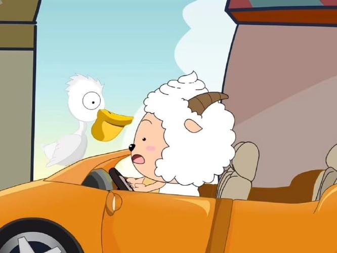 喜羊羊懒羊羊车