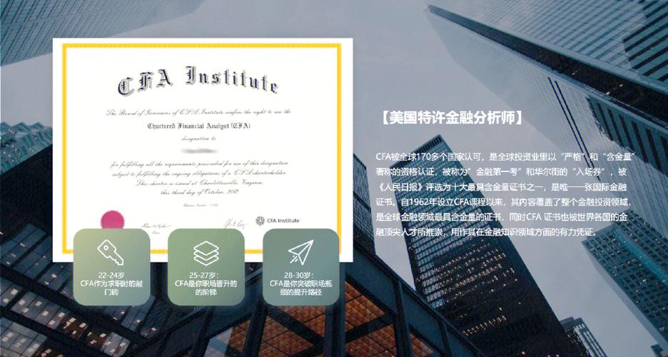 国际特许金融分析师