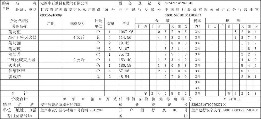 发票详见销货清单