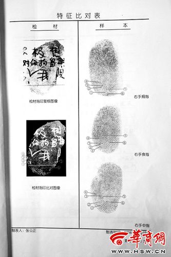 单凭指纹能立案吗