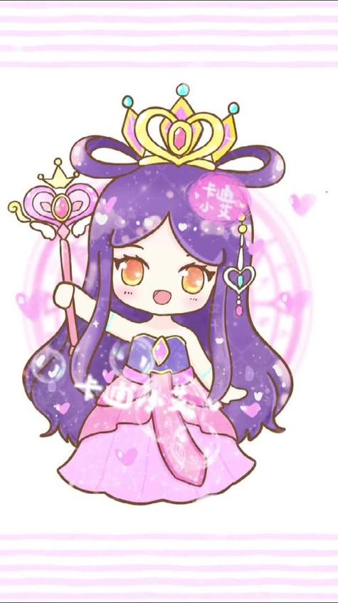 适合小女生的简笔画Q版 人物