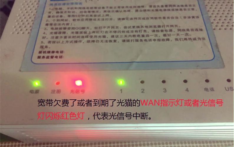 网关光信号红灯闪烁怎么回事