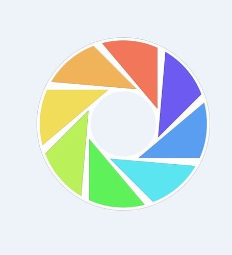 照片右下角有个圆圈