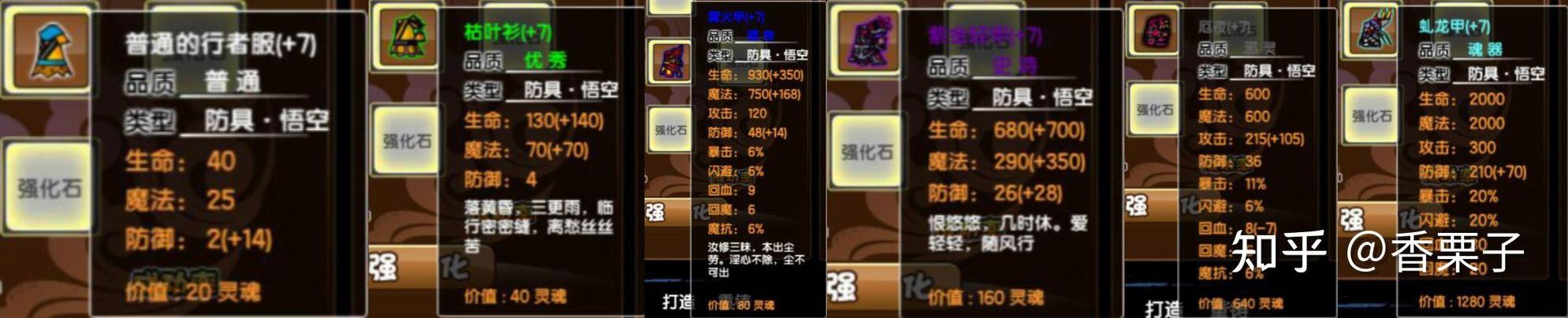 造梦西游3孙悟空装备大全图鉴