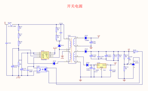 格力空调主板电路图解