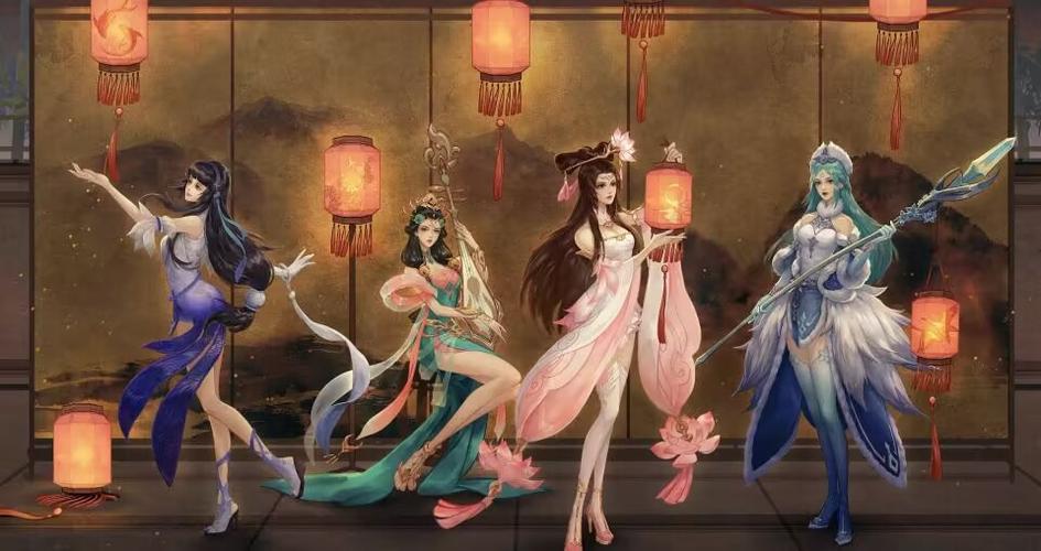 王者荣耀里面最漂亮的四名女角色