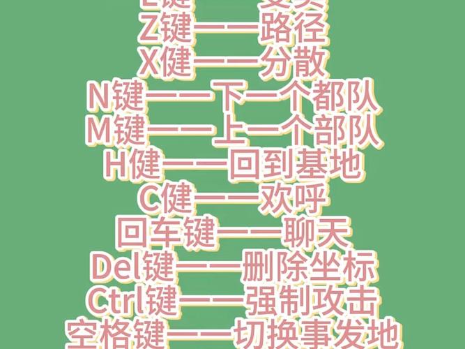 红警一键修理所有快捷键