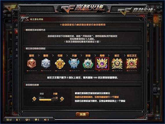 cf排位不打多久会掉