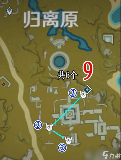 原神盗宝团的藏宝图宝藏位置