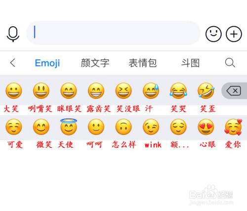 搜狗emoji组合表情含义图解