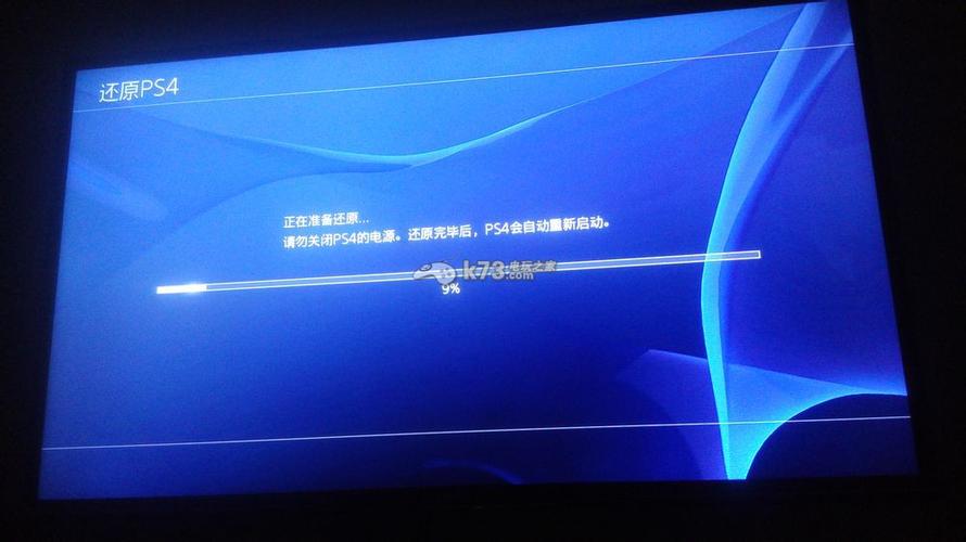 ps4白灯不显示画面,拔掉电源线后重启