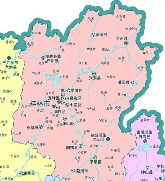 桂林市地图