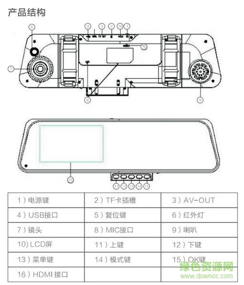 凌度行车记录仪使用方法