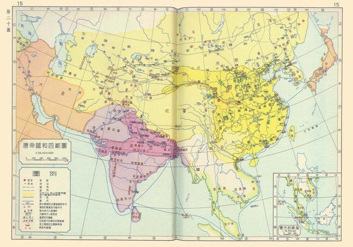 中国历代疆域地图一览表