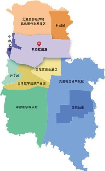 郑州航空港区地图全图高清版