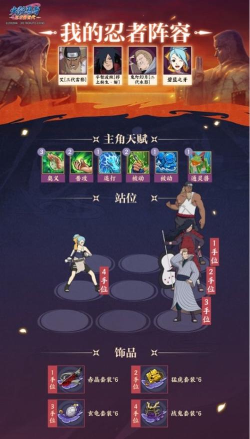 火影忍者幻境探险阵容截图2