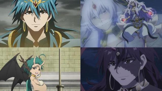 魔笛magi魔神系列图鉴