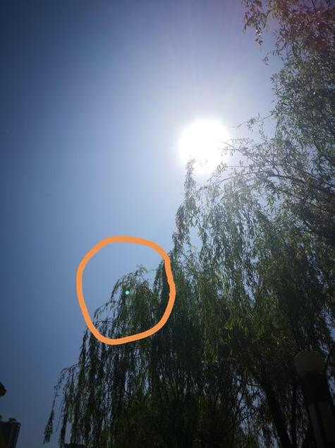 华为手机怎么拍太阳