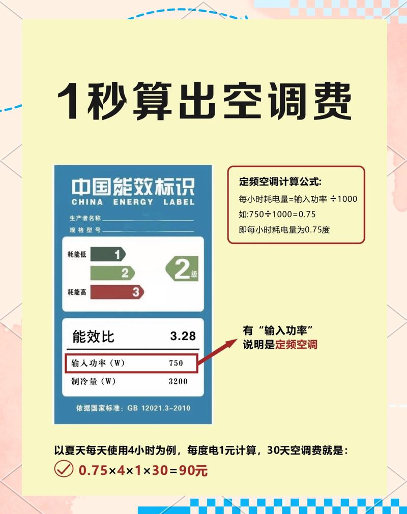 空调一匹半24小时用多少电
