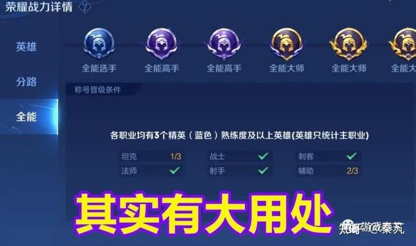 王者荣耀如何解锁全能大师称号