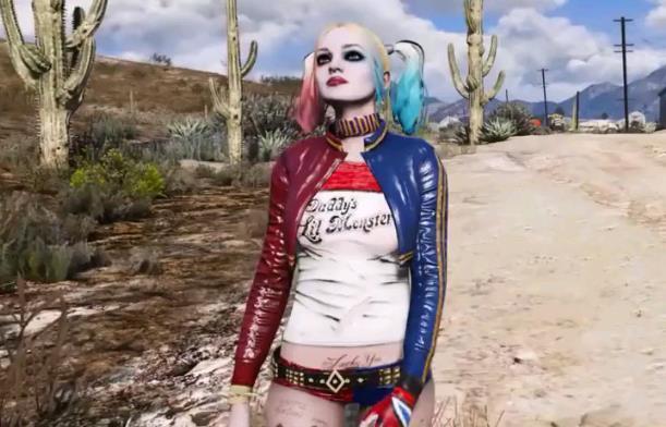 gta5线上小丑女服装搭配