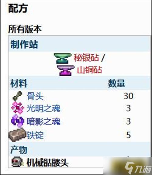机械魔眼召唤物合成