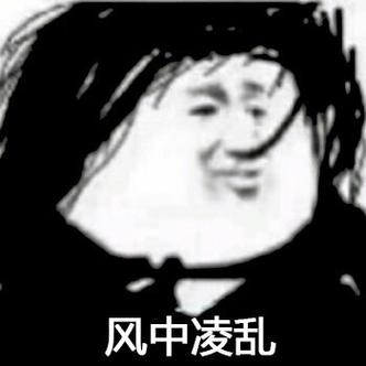 风中秀发表情包截图2