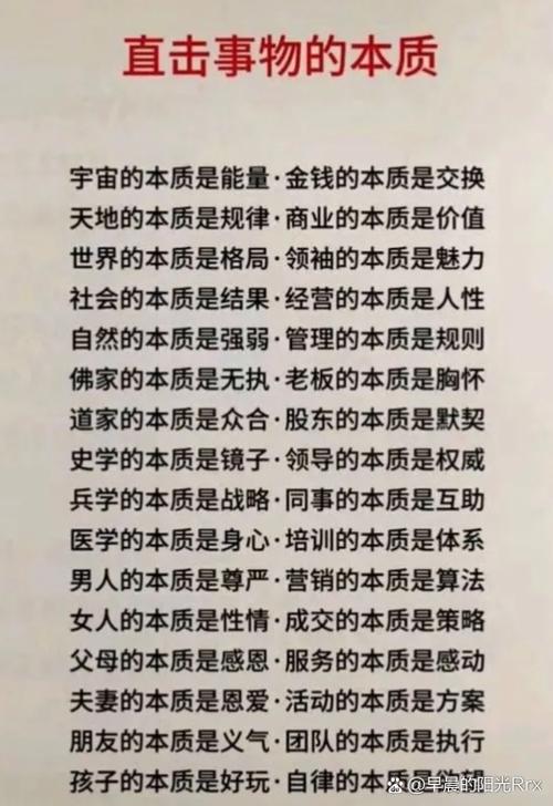 洞察本质