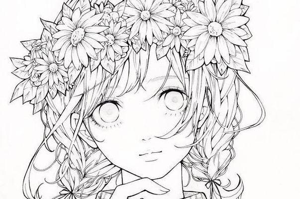 水彩线稿素材 水彩线稿素材