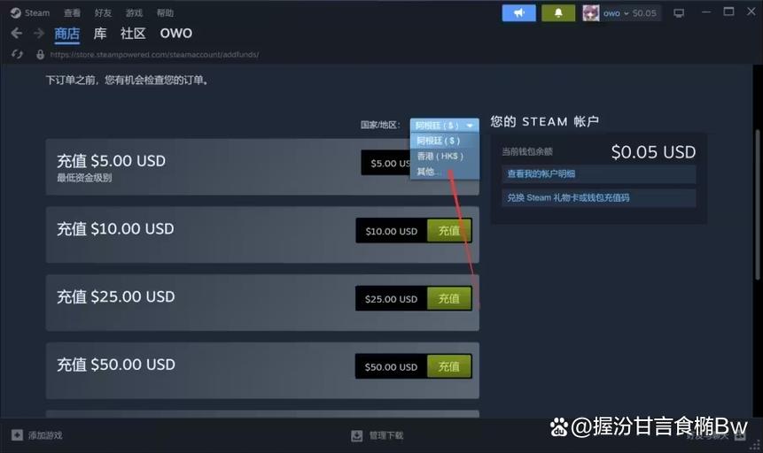 人在国外steam用国区