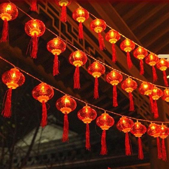 LED灯怎样安装在灯笼里