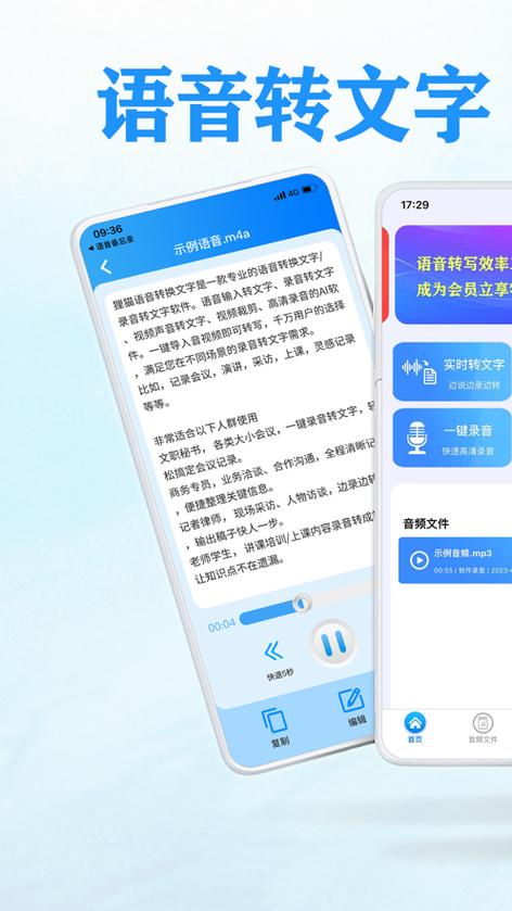 语音转文字功能
