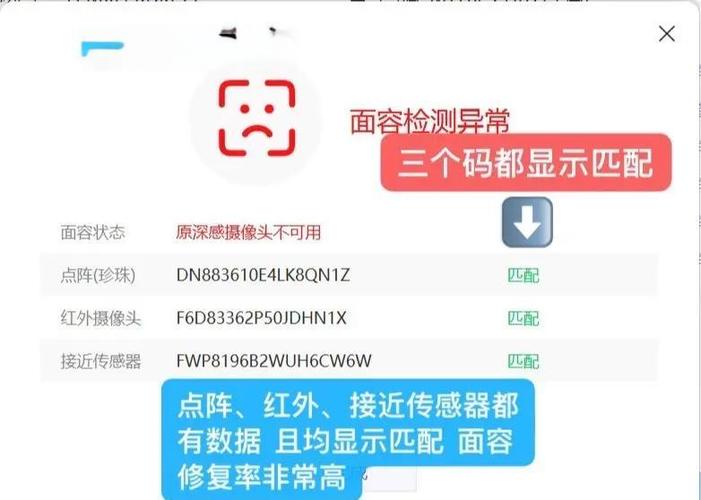面容录不了是咋回事