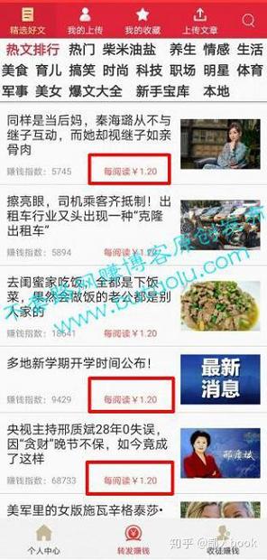 转发文章赚钱单价最高