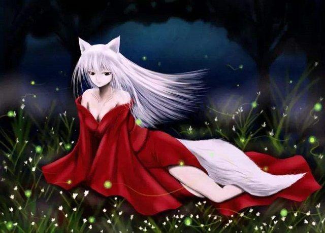抖音上有个女孩与狐狸