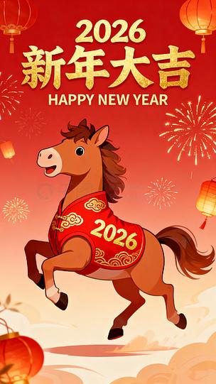 马年图案设计图片