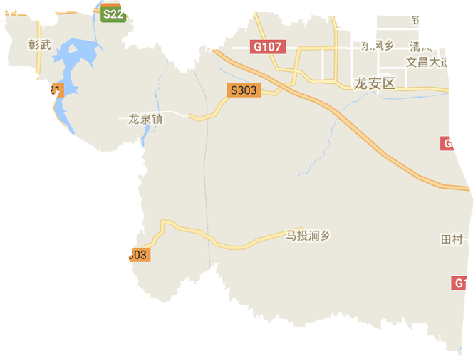 龙安区行政区划图