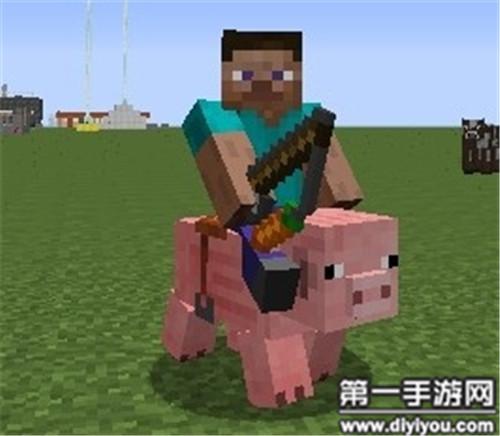 我的世界鞍怎么用骑猪
