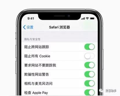 苹果浏览器隐私与安全性怎么设置